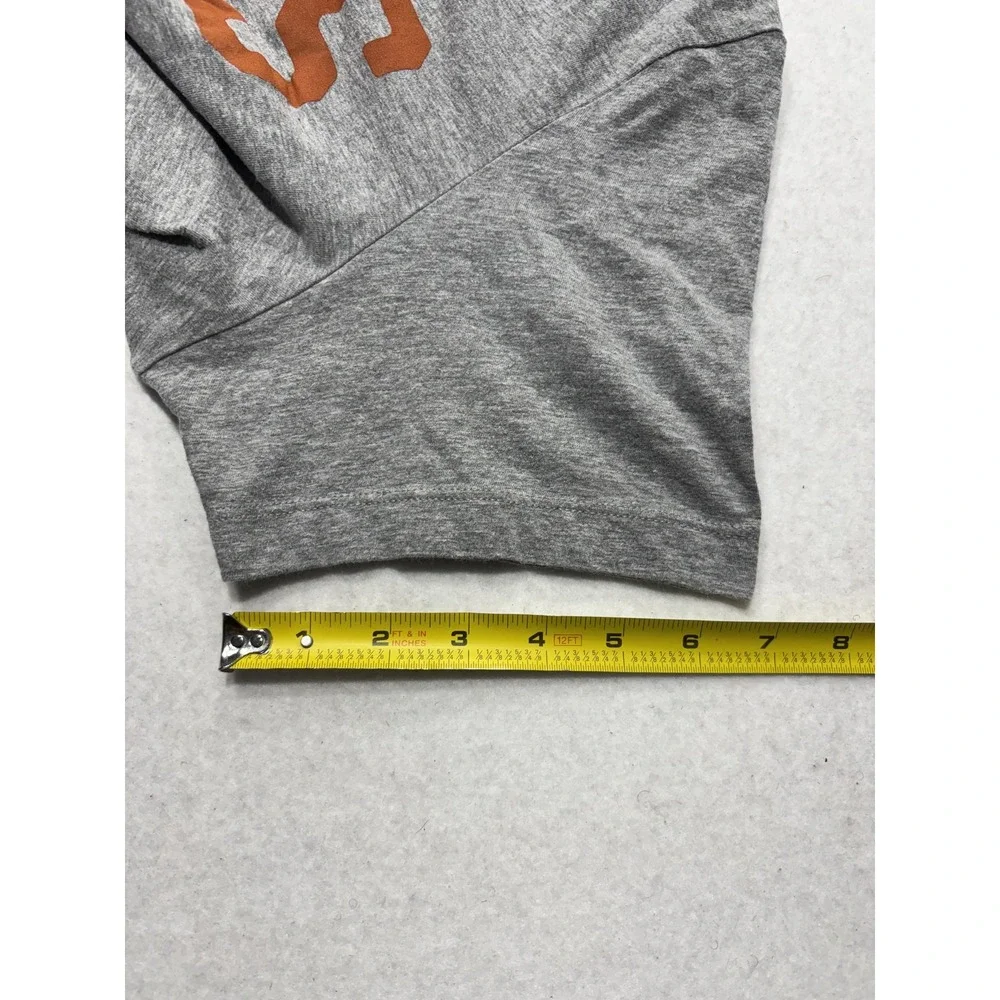 Texas Longhorns Shirt Mens Large Gray NCAA Football Nike Short Sleeve Tee